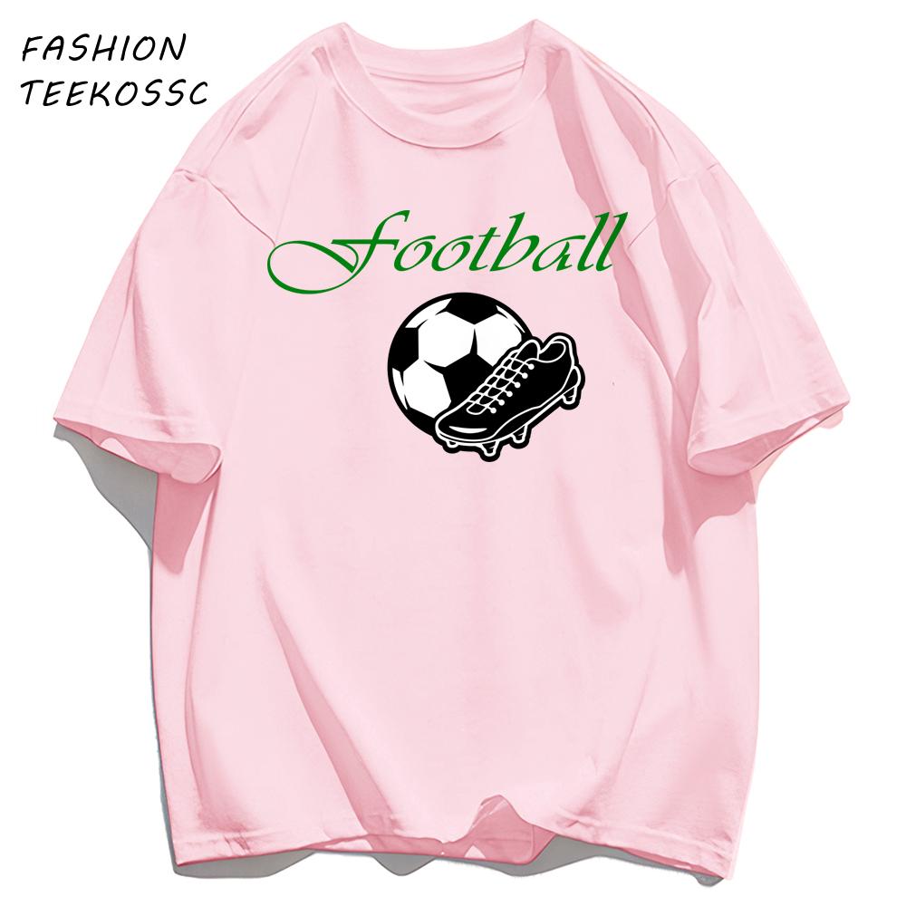 Football Is A Very Healthy Sport TShirt Men Summer AllMatch TShirts ONeck Casual Short Sleeve Hip Hop Cotton Streetwear