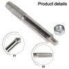 5PCS 4/5/6mm Grinding Head Cylindrical Burr Chainsaw Sharpening Kit Sharpener Grinding Head For Metal Processing CNC Machining