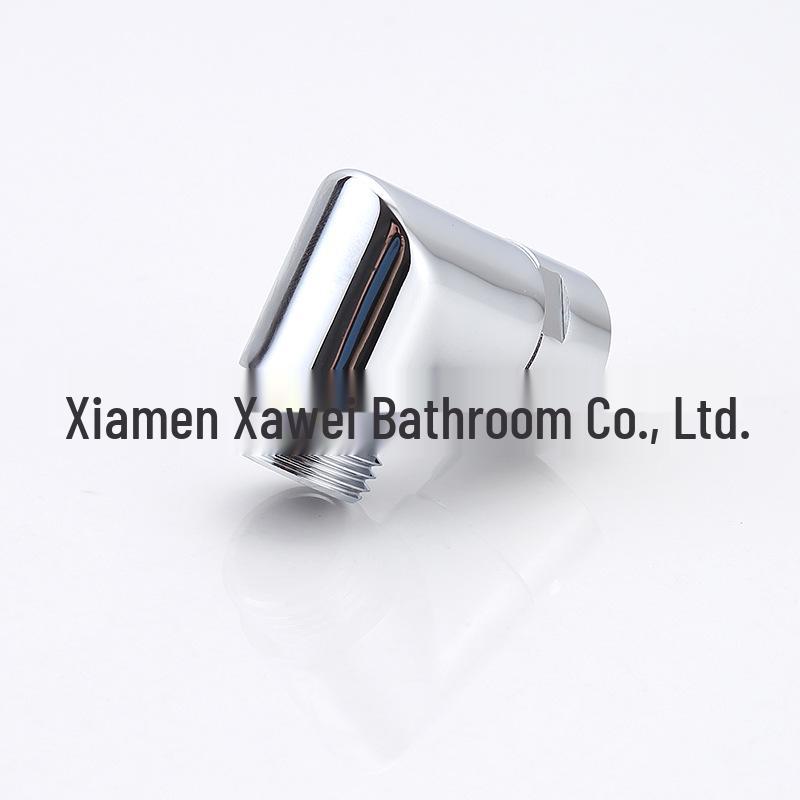 Handheld Shower Arm 90° Elbow Adapter with Swivel Connector