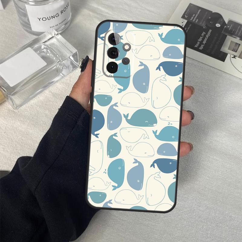 

Чехол для телефона с китом для Samsung Galaxy A55 A35 A15 A52 A32 A12 A16 A26 A36 A56 A53 A33 A13 A14 A34 A54 A17 For Samsung A12