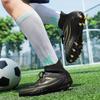 Unisex High-top Soccer Shoes for Adult Students with The Option of Studded or Long Studs Available In 4 Colors Sole Spikes