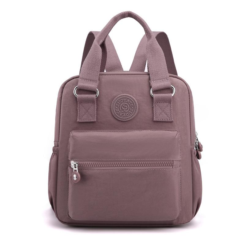 Schoolbag Fashion Trend Women's Backpack Large Capacity 11 Colors Optional Travel Leisure Portable Backpack Commuter Bag