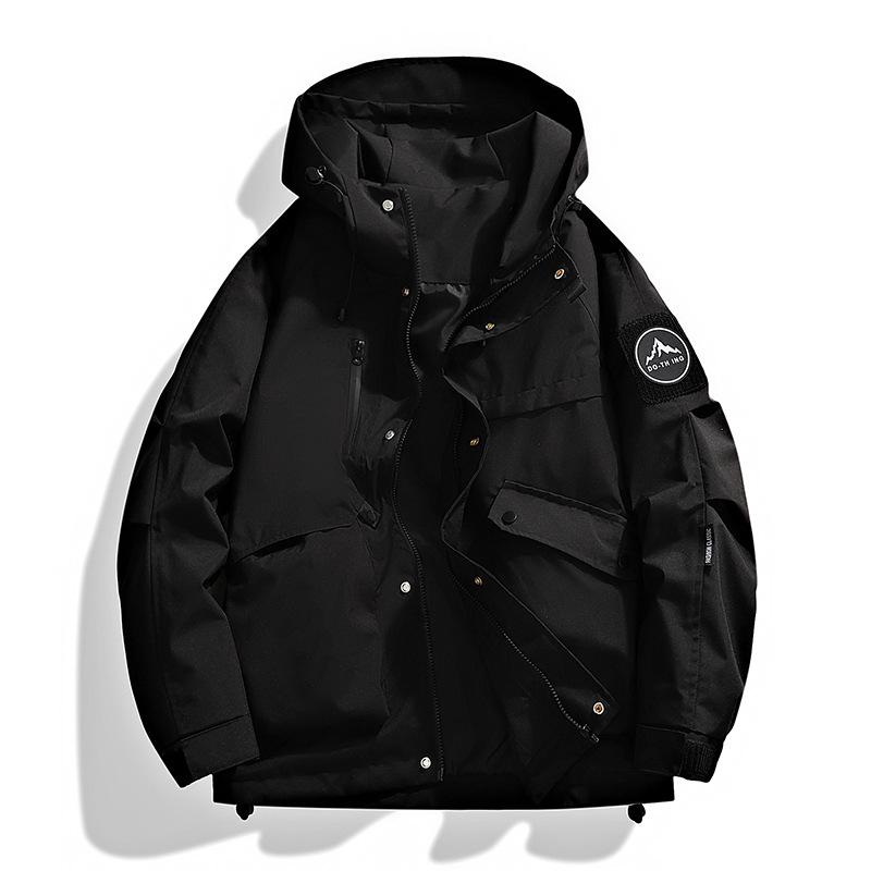 Men's Camouflage Hooded Jacket - Spring/Autumn Fashionable Casual Outerwear