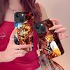 Demon Slayer Rengoku Phone Case for iPhone 16 15 14 13 12 11 X XR XS 8 7 Pro Max Plus Mini Colour Printing Silicone Cover Pretty
