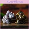 Resin Crystal Dragon Figurine With Cute Animal Design For Home Decor Gift