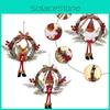 Charming Christmas Decorations Garland Rattan With Lights For Festive Home Parties
