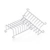 Multi-Functional Stainless Steel Toaster Rack & Air Fryer Skewer Set