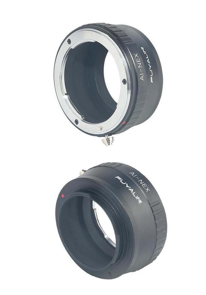 AI-NEX Lens Adapter Ring for Nikon AI Lenses To Sony NEX Mirrorless Cameras.