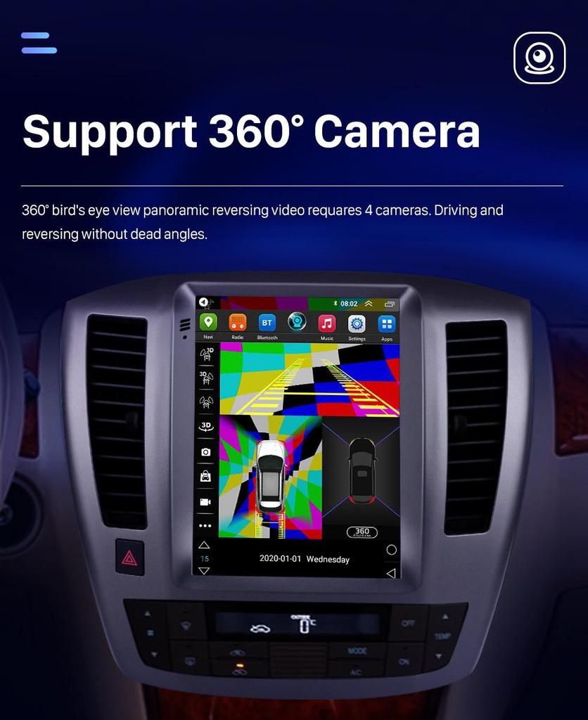 2006-2008 Buick LaCrosse Wireless CarPlay Android Navigation Radio DVD