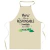 Planetee Responsible Kitchen Apron Thank You Unforgettable Woman | Original Humorous Gift for Cook Clothing Blouse