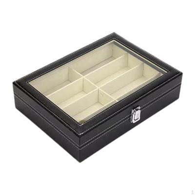 Display Case Eyeglasses Showcase Multipurpose Stand Watch Organizer Easy Clean Eyewear