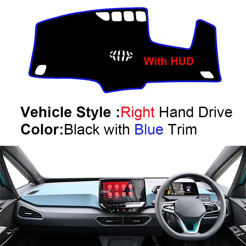 Car Inner Dashboard Cover For Volkswagen VW ID.3 ID3 2019 2020 2026 2026 2026Auto Dash Mat Carpet Cape Sun shade Dashmat Pad