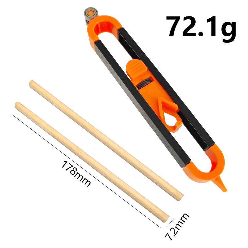 Contour Gauge with Lock - Irregular Shape Measuring Tool for Woodworking