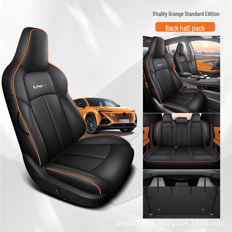 

Перфорированная кожаная подушка на сиденье автомобиля Changan: Универсальный, дышащий, полностью покрывает все сезоны (2022) Custom-Fit