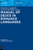 The Manual of Deixis In Romance Languages Book