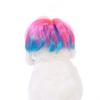 Adorable Pink Blue Shaggy Pet Wig For Halloween Festivities And Costume Parties