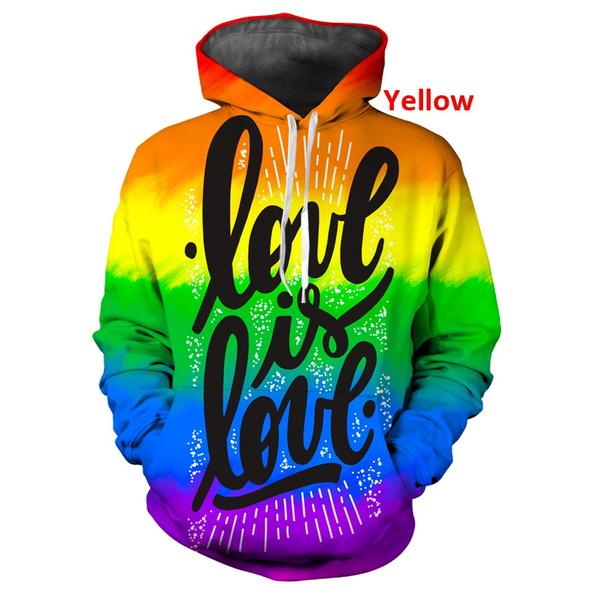 2022 New Popular LGBT Rainbow Flag Lesbians Gays 3d Hoodies Pullover Fashion Men/Women Hoodie Hoody Casual Long Sleeve 3D Hooded Sweatshirts Tops