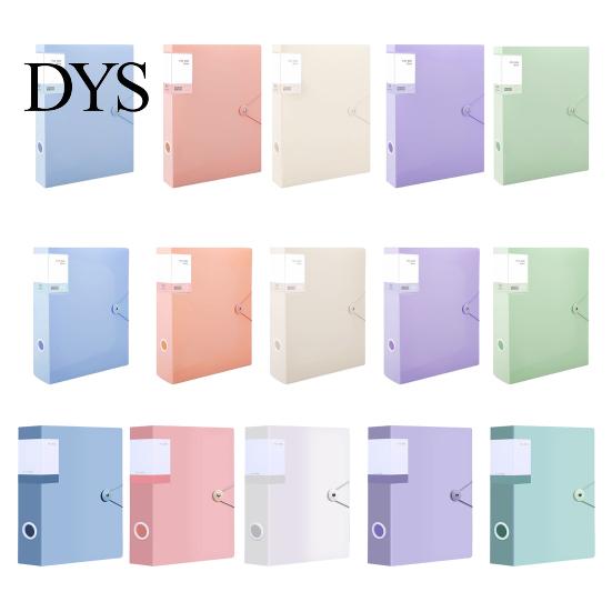 File Folder Organ Box Large Capacity Multi-functional Waterproof PVC Document A4 Insert Type Organizer Office Supplies