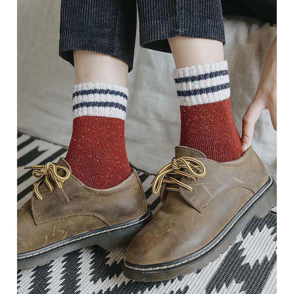 5 Pairs of Luxuriously Soft Thermal Socks Insulated for All-Weather Warmth Durable Stylish for Casual Outdoor and Sports Fall Winter Socks