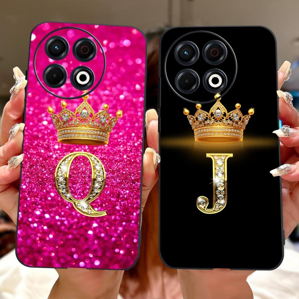 For Tecno Spark 30 Pro Case KL7 Luxury Letters Cover Silicone Soft Phone Cases For Tecno Spark 30 Spark30 Pro Shell Cover