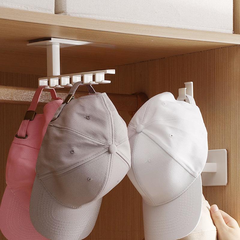 6-Haken Haarschmuck Haarband und Huthalter Zum Aufhängen an der Decke oder Wand Ohne Bohren