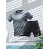 2026 Summer New Men's Sports T-shirt and Shorts Summer Football