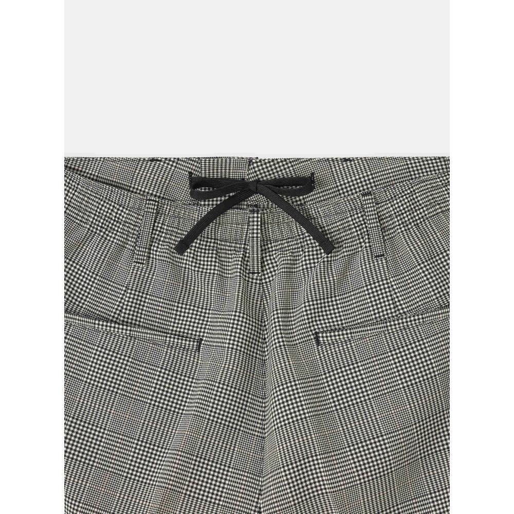 Gu Wide Slacks  Check   Standard Length 69.5 73.5cm 