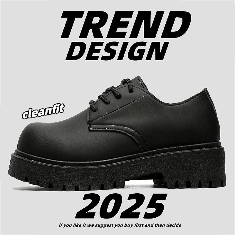 ins locomotive derby shoes 22 new low-top Martin boots retro shoes breathable leather shoes