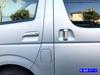 BRIGHTZ Türgriffabdeckung Satinsilber für Toyota Hiace Van 200 und Knopf, Verchromt, (Modelle 1, 2, 3, 4, 5, 6, 7) [DHC-NOBU-478]