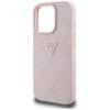 Etui Guess Hot Stamp 4G Pattern Triangle Metal Logo Do Iphone 16 Pro Max Różowy