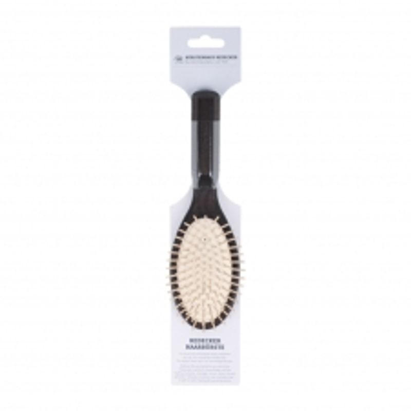 Redeker Carbonized Maple Pin Oval Comb 21.5cm