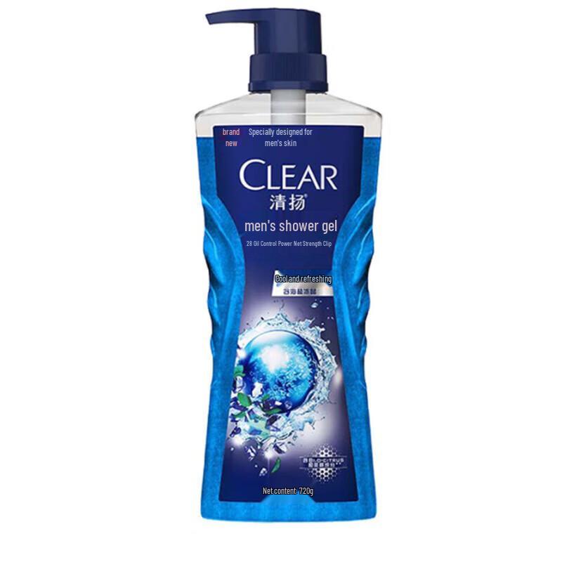 CLEAR Men s Oil Control & Cool Refreshing Shower Gel