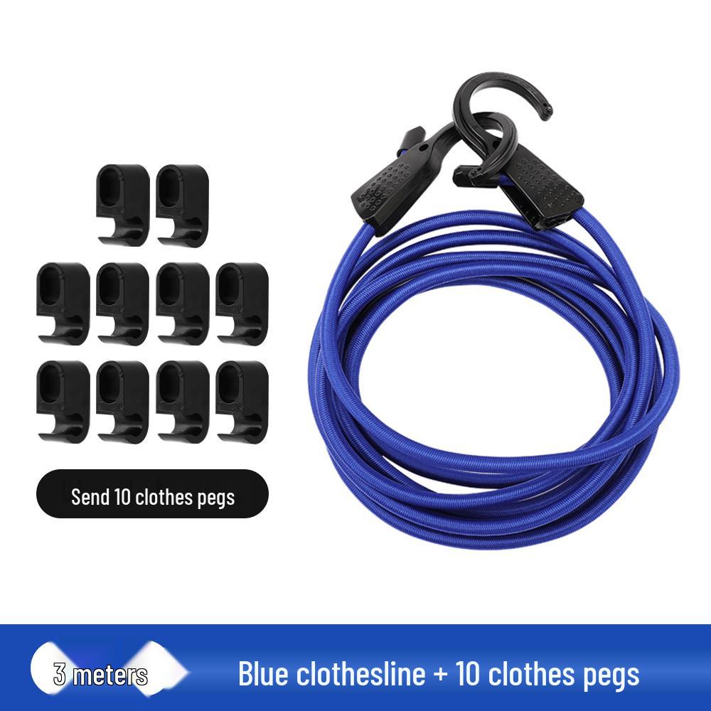 Adjustable Car Elastic Strap with Hooks for Trunk Storage