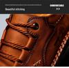 Hot Selling Men's Casual Leather Shoes - New Spring 2020, British Style, Versatile Low-Top Handmade Youth Footwear