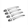 Carbon Fiber Pattern Door Handle Stickers for 2003-2008 Toyota WISH - Bright Black Door Bowl Decoration