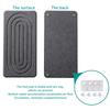 2Pieces Natural Water Absorbing Stone Soap Holder Tray For Bathroom Countertop And Sink Organization Counter Top