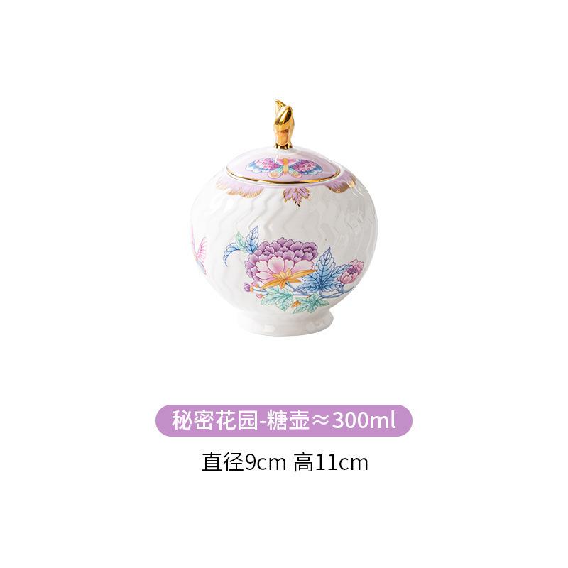 Coffee Cup And Saucer Set, High-End Afternoon Tea, Warm Flower Tea Cup Matching, Simple And Small Fresh Coffee Cup