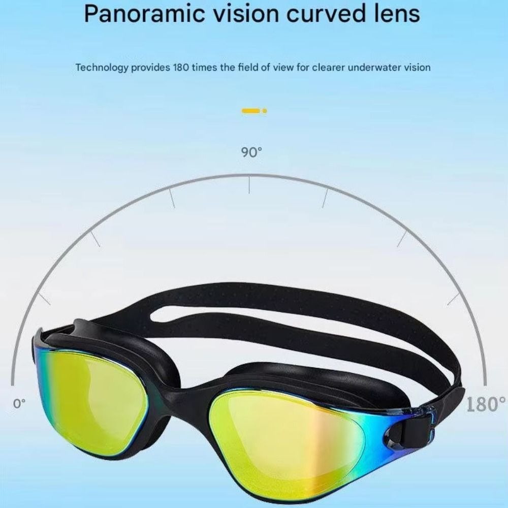 Waterproof Anti-fog Diving Goggles PC UV Protection Swim Eyewear Swimming Goggles  Diving