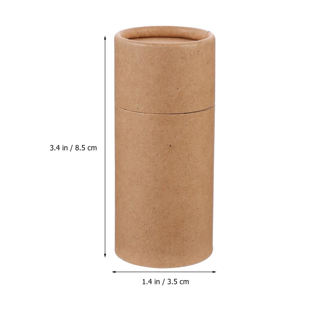 Papierbox Geschenk Zylinder Röhren Boxen Röhrenverpackung Kraft Flasche Karton Ölbehälter Verpackungsbehälter Wesentliche Bastelarbeiten