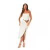 Missy Empire Womens/Ladies Linen-Look Fitted Midi Skirt Set