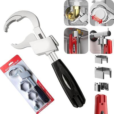 Grishay Flexiwrench Grishay Wrench Universal Adjustable Double-Ended Wrench Plumbing Wrench for Kohler Faucet