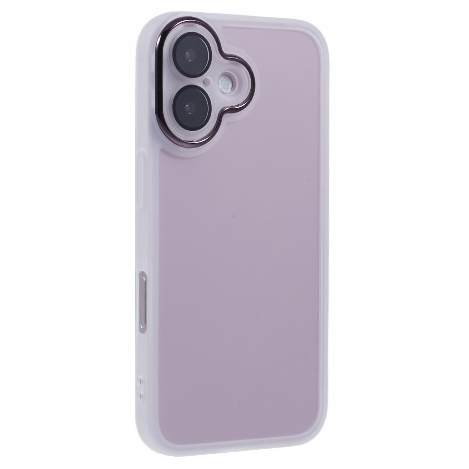 

DKSM Series For iPhone 16 Case Electroplated Camera Frame TPU Phone Cover