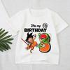 Dragon Ball Tshirt Boys Number Clothes Fashion Goku Anime Figure Print Clothing Tops Kids Summer Breathable Tops Birthday Gift