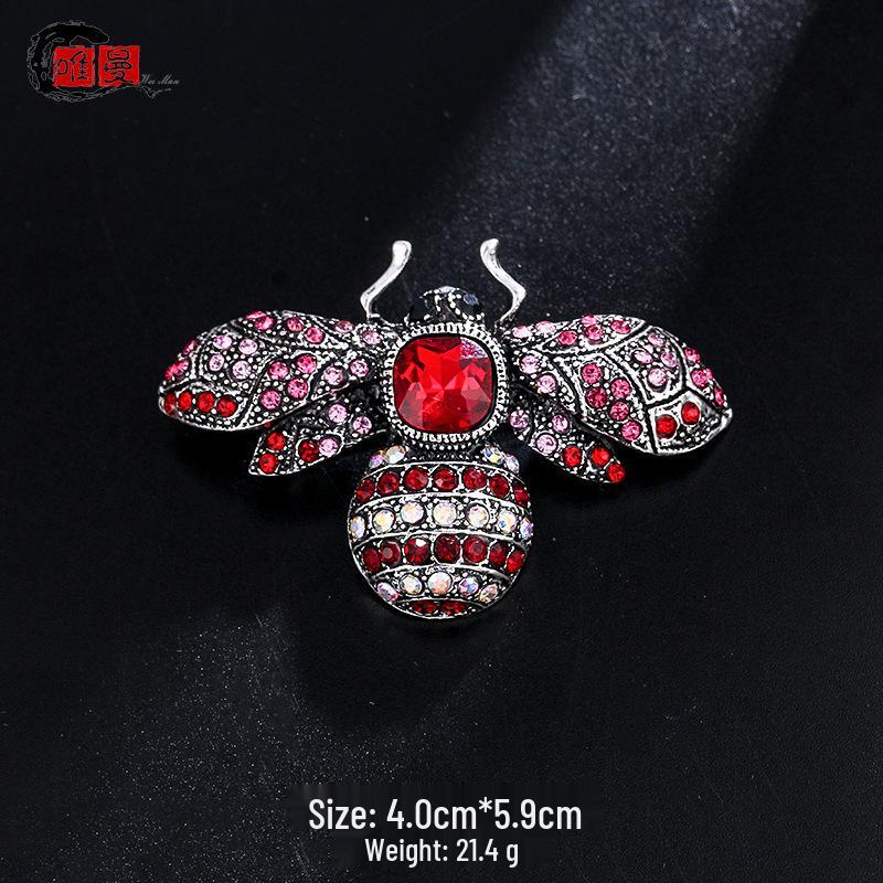 Broche de Abelha: Broche de Inseto Mini Fofo para Gola ou Acessório