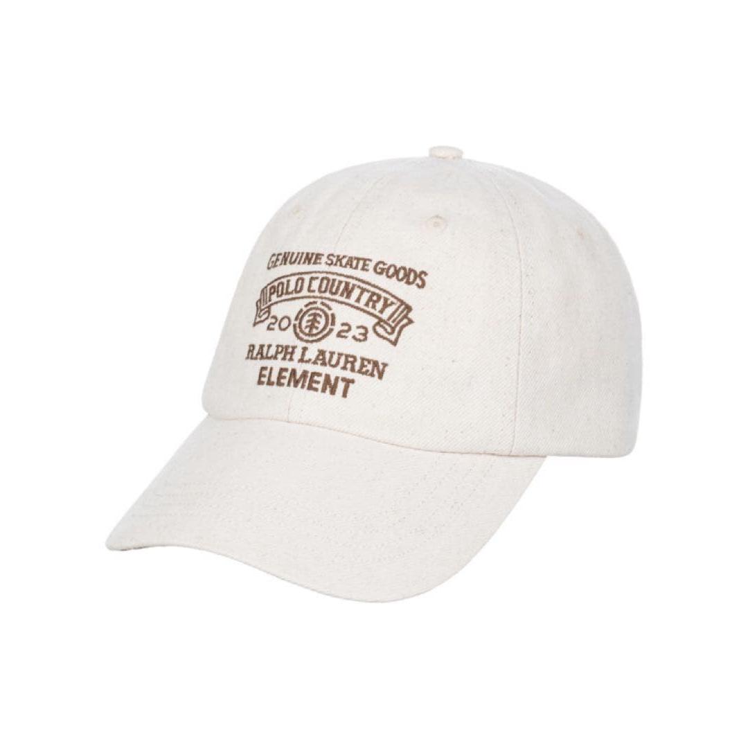 Used [Super Rare/Limited Collaboration] Ralph Lauren x Element Cap (White)