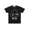 Comme des Garçons PLAY (WMNS) COMME Des GARCONS PLAY Inverted Heart Logo T-Shirt 'Black' Women's AZ-T113-051-1
