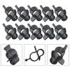 20Pcs Plastic Camping Awning Hook Clip Caravans Campers String Light Rope Clamps Tent Hook Light Hanger Enduring