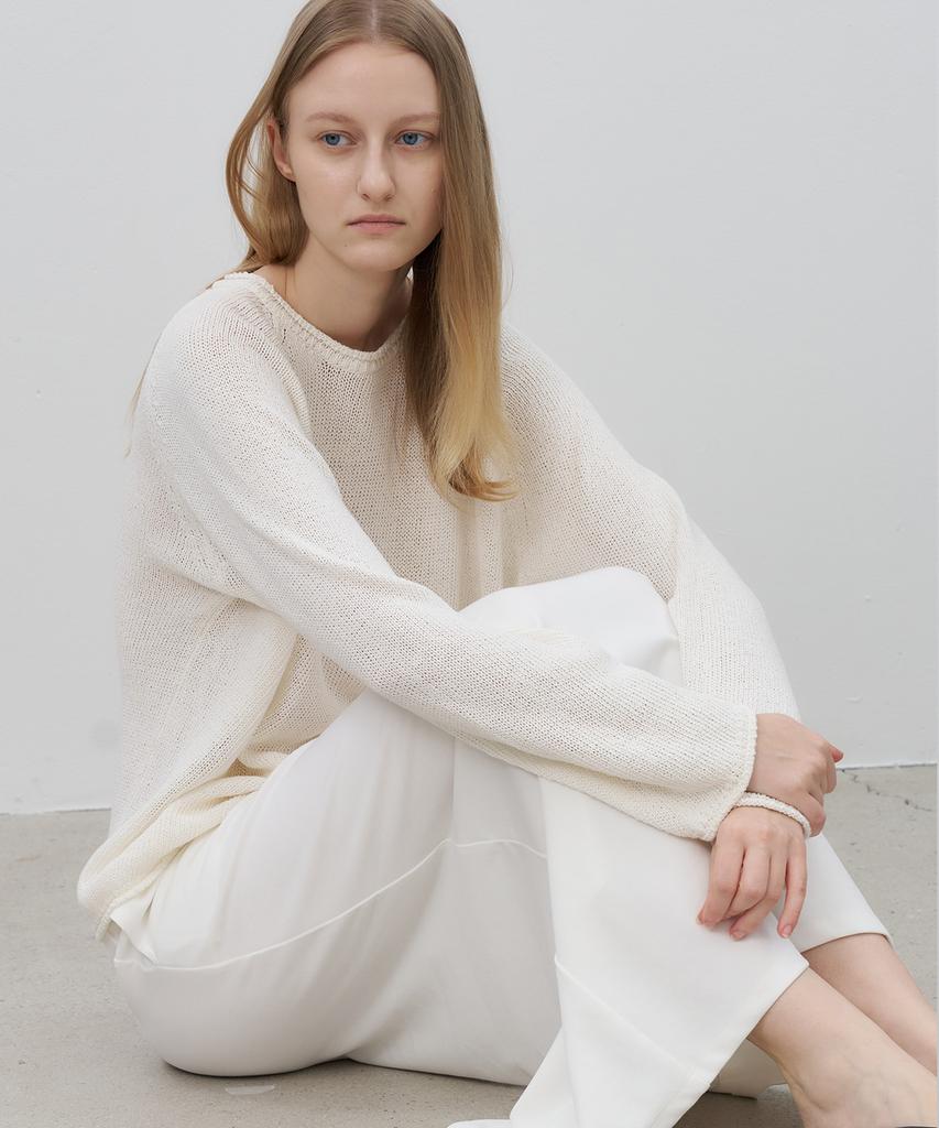 Loteu Paper Cotton Rolled Knit_3 Color