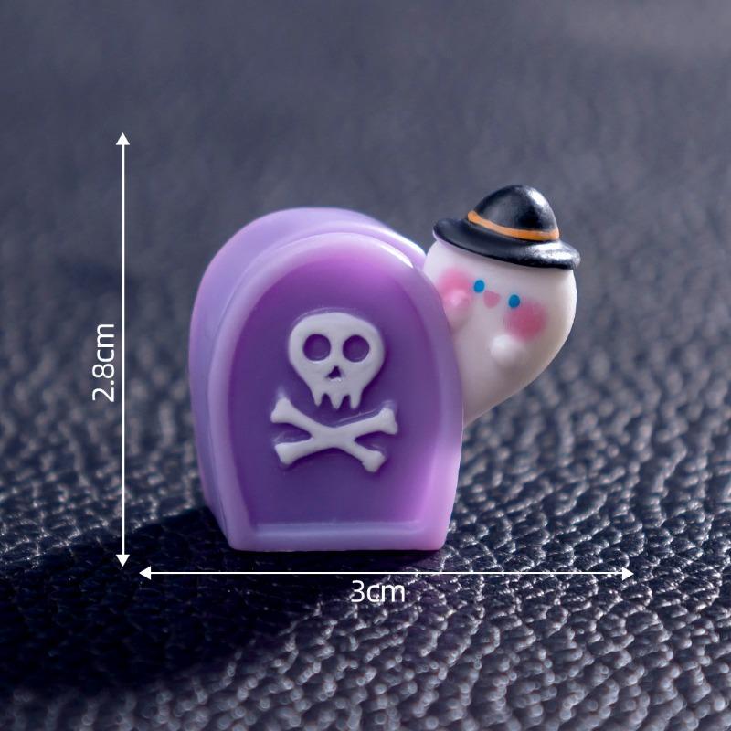 Micro-landscape Halloween Ghost Pumpkin Bear Decorative Blind Bag Accessory Mini Small Figurine