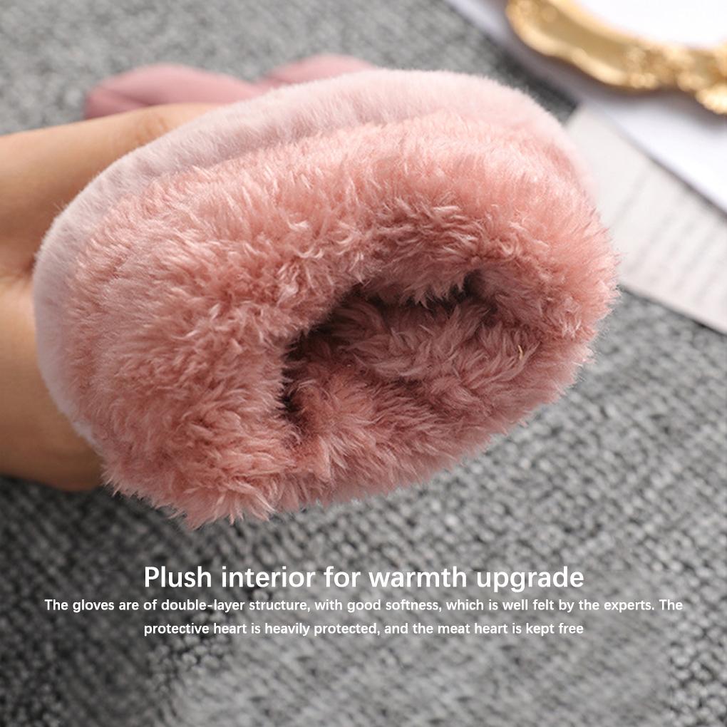 Winterhandschuhe zum Warmhalten, schöne Mädchenhandabdeckung, Touchscreen, Radfahren, Damenhandschuh, Kleidungszubehör, weibliche Handwärmer